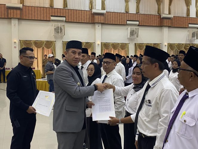 Bupati Pesawaran Kukuhkan Perpanjangan BPD Se-Pesawaran
