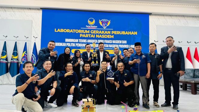 NasDem Lampung Ukir Prestasi Pada Bimtek Laga ABN