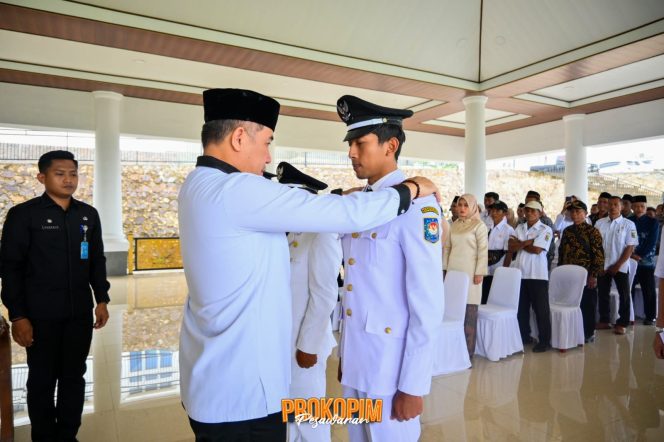Bupati Dendi Ramadhona Lantik Tiga Penjabat Kepala Desa