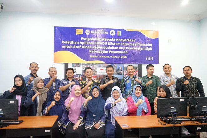 Tingkatkan Pelayanan, Disdukcapil Bersama Darmajaya Luncurkan SIPADU