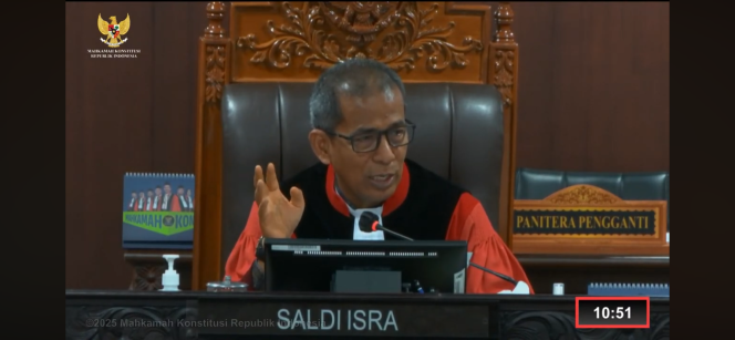 MK Tegaskan Agar Jangan Tergoda Hal Hal Diluar Hukum