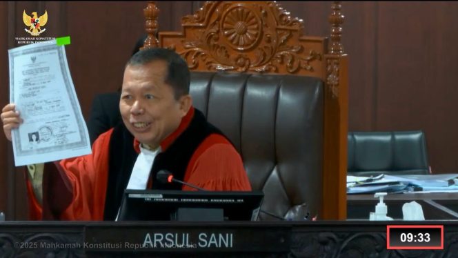 Fakta Terungkap di Persidangan, Hakim MK Tegaskan Ada Ujian Persamaan di Tahun 1995 di SMA 1 Bandar Lampung