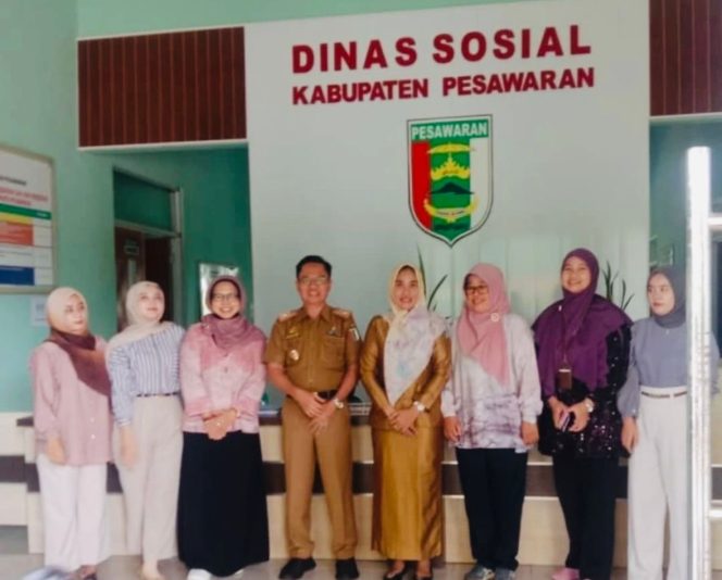 Tingkatkan Kesejahteraan Sosial, Dinsos Pesawaran Gandeng Sentra Handayani