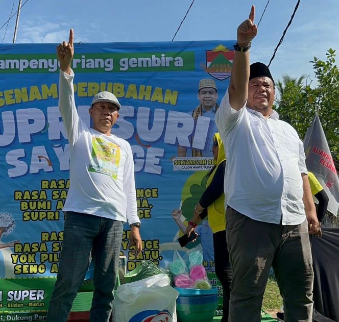 Kampanye Bukan Hanya Soal Suara, Tetapi Memumbuhkan Harapan dan Kebersamaan