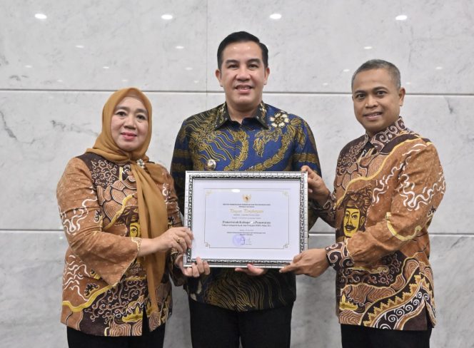 HUT ke-18, Pesawaran Dapat Kado Penghargaan KLA Kategori Nindya