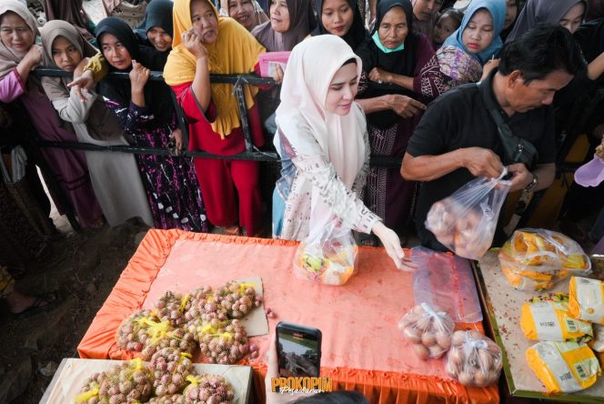 Silaturahmi Ramadhan Sekaligus Peninjauan Pasar Murah dan Bazar Ramadhan di Kecamatan Tegineneng