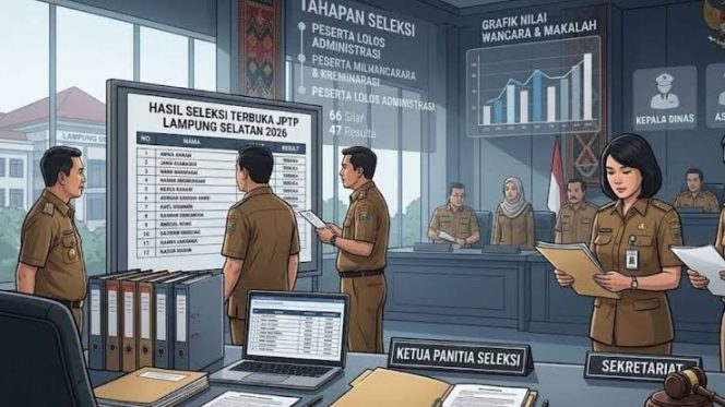 Pejabat Pesawaran Alih Tugas Ke Lamsel Raih Nilai Tertinggi JPTP