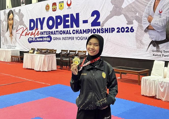 Harumkan Lampung, Putri Marshanda Raih Juara I Karate International Championship 2026
